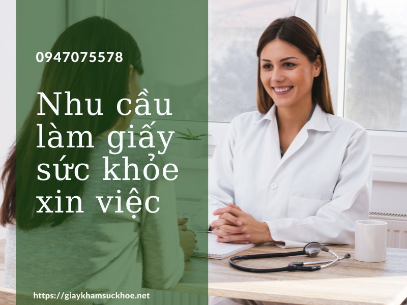 Lam giấy sức khỏe xin việc - dịch vụ tại giaykhamsuckhoe.net