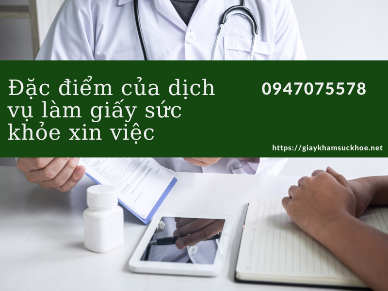 Lam giấy sức khỏe xin việc - dịch vụ tại giaykhamsuckhoe.net