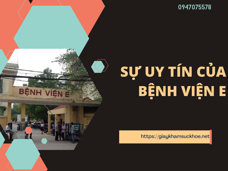 3 lý do nên làm giấy khám sức khỏe bệnh viện E