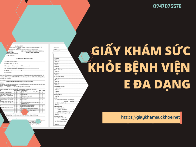 3 lý do nên làm giấy khám sức khỏe bệnh viện E
