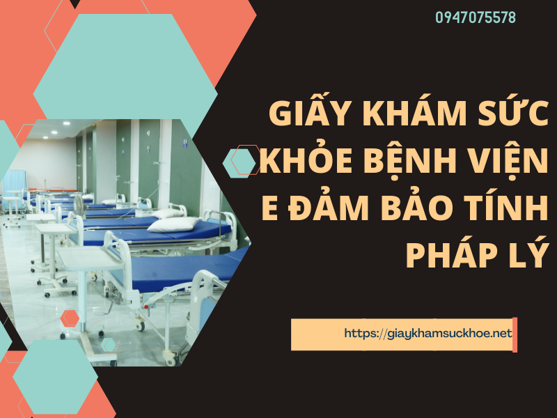 3 lý do nên làm giấy khám sức khỏe bệnh viện E