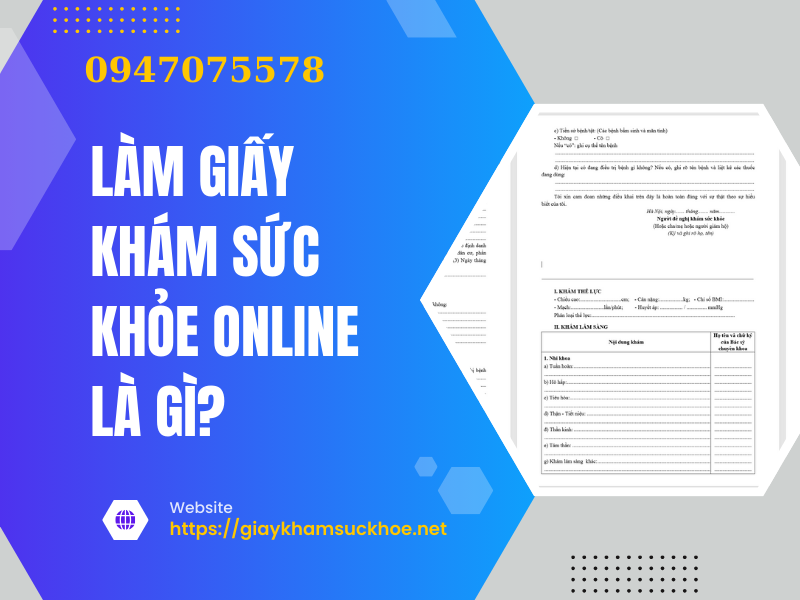 Phân biệt giấy khám sức khỏe điện tử và làm giấy khám sức khỏe online