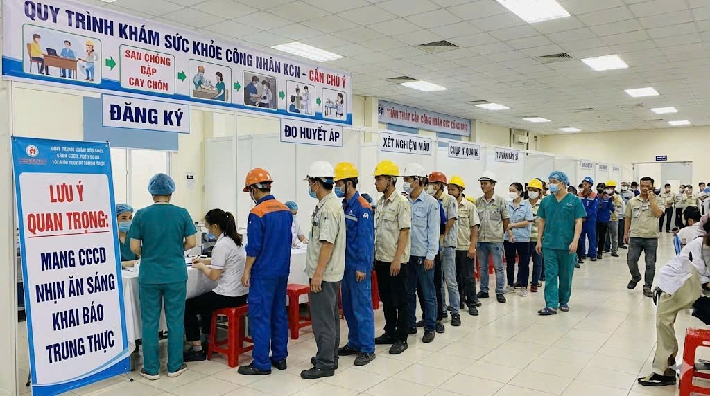 Quy trình khám sức khỏe xin việc