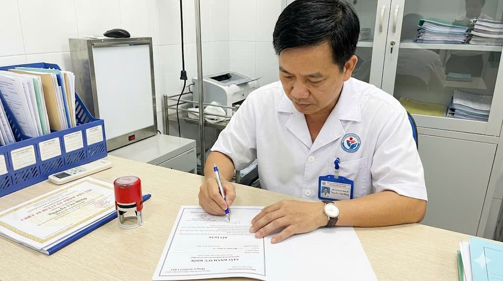 Ai được ký giấy khám sức khỏe đúng chuẩn quy định?