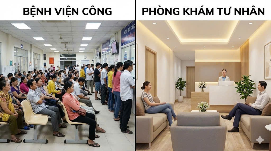 giấy khám sức khỏe xin việc bệnh viện hay phòng khám