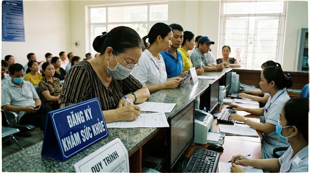 Quy trình giấy khám sức khỏe từ A-Z tại cơ sở y tế