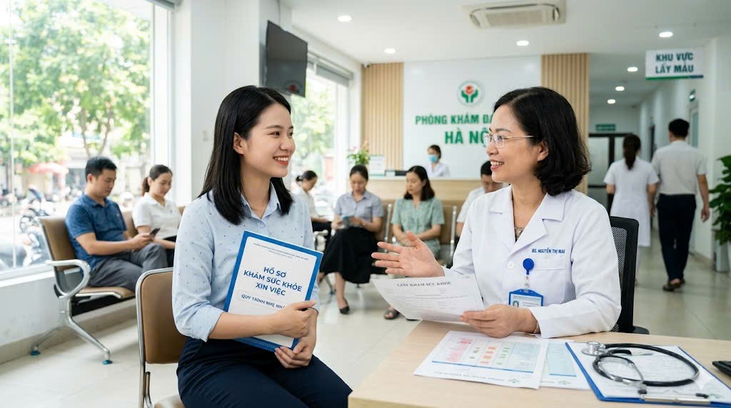 đi khám sức khỏe xin việc có đau không