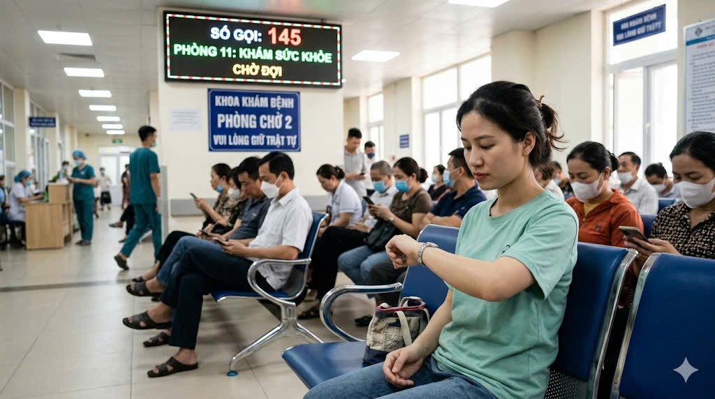 khám sức khỏe mất bao lâu thực tế