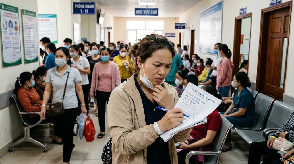 sai thông tin trên giấy khám sức khỏe
